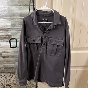 Vintage Filson Men’s 1/2 Button Shirt - M